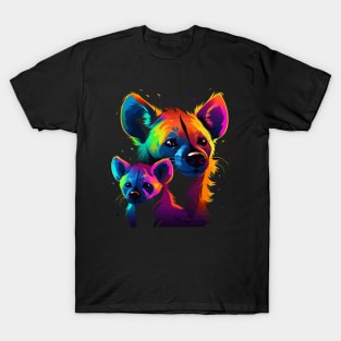 Hyena Fathers Day T-Shirt